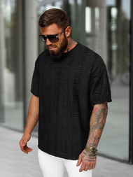 Herren T-shirt Schwarz OZONEE O/B1149