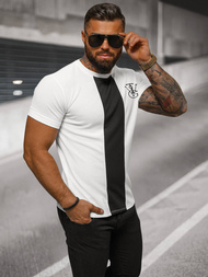 Herren T-shirt Weiß OZONEE O/L1184