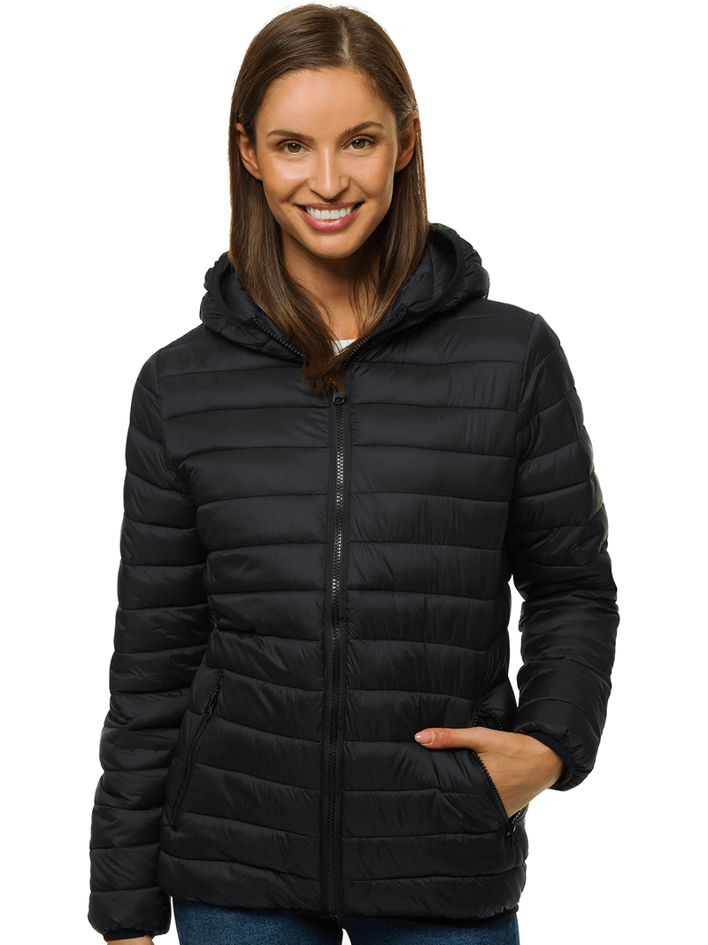 Damen Jacke Schwarz OZONEE JS/M23036/392