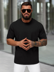 Herren T-shirt Schwarz OZONEE JS/67T1298/3