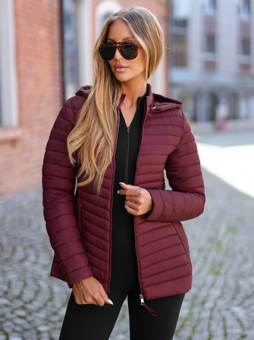 Damen Jacke Weinrot OZONEE JS/11Z8228