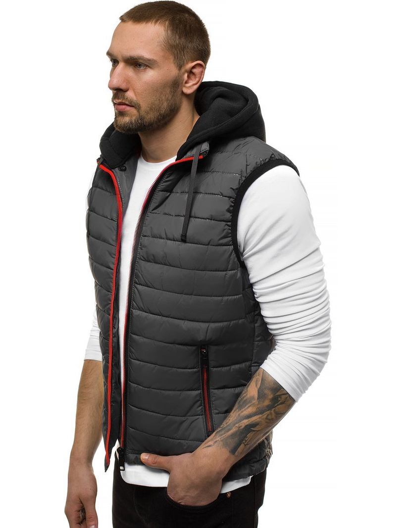 Herren Weste Anthrazit OZONEE N/6102Z