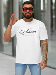 Herren T-shirt Weiß OZONEE O/YN2/632