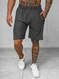Sportshorts für Herren Anthrazit OZONEE JS/12K1800/5
