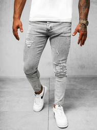 Herren Jeanshose Grau OZONEE O/2358/2