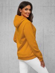 Damen Kapuzenpullover Camel OZONEE JS/W02/26Z