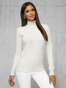 Damen pullover Weiß OZONEE JS/8003/8
