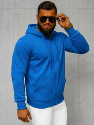 Herren Kapuzenpullover Blau OZONEE JS/2008Z 