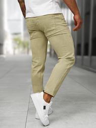 Herren Jeanshose Beige OZONEE BL/JK880