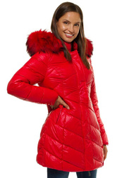 Damen Jacke Rot OZONEE O/DK026/4