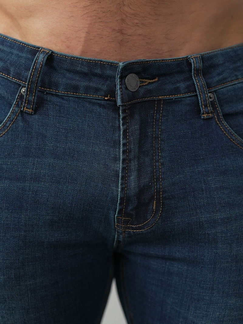 Herren Jeanshose Dunkelblau OZONEE O/JK2895A