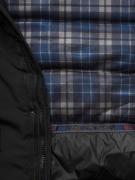 Herren Winterjacke Schwarz OZONEE JS/5M718/392