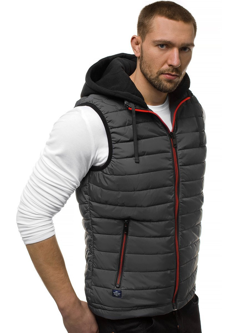 Herren Weste Anthrazit OZONEE N/6102Z