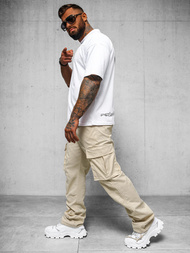 Herren Hose Beige OZONEE O/G3179Z