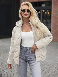 Damen Jacke Beige OZONEE JS/16M9300/280Z