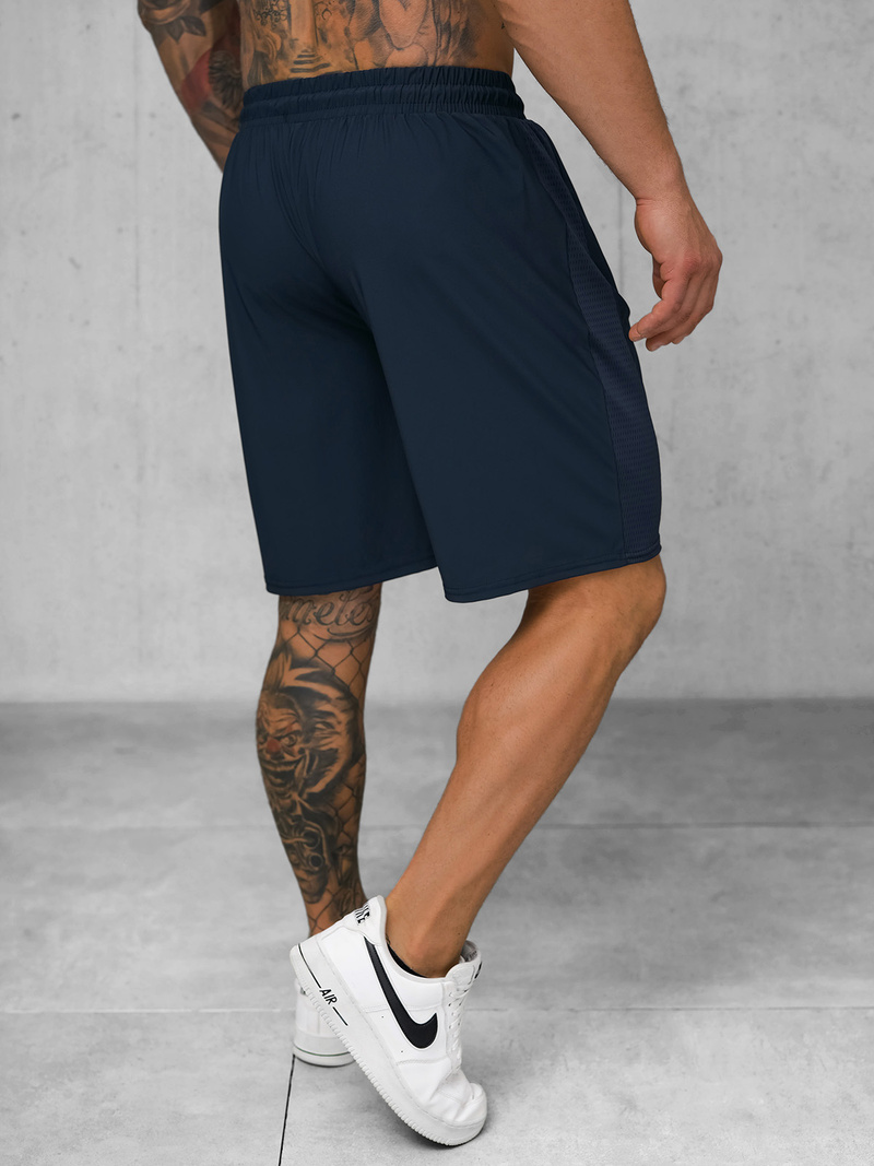 Sportshorts für Herren Dunkelblau OZONEE JS/12K1803/25