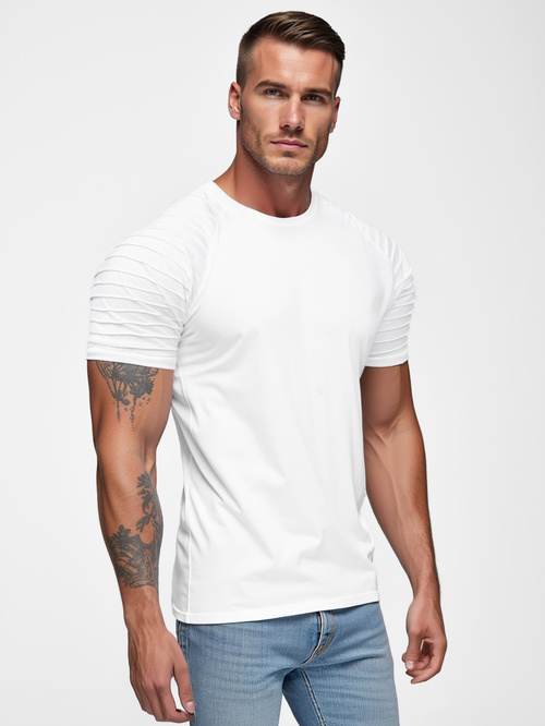Herren T-shirt Weiß OZONEE JS/8T88/1