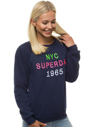 Damen Sweatshirt Dunkelblau OZONEE JS/KSW1001