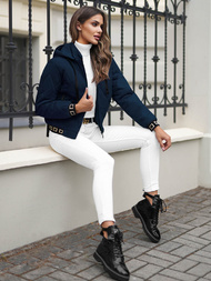 Damen Jacke Marineblau OZONEE JS/16M9086/215Z