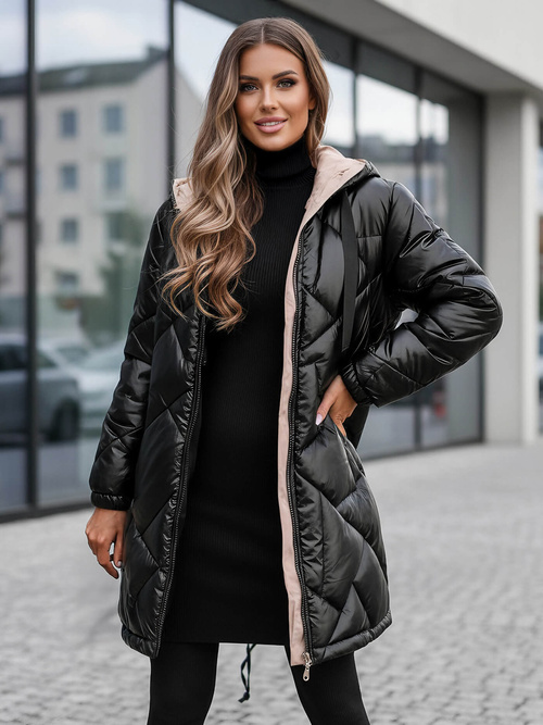 Damen Jacke Schwarz OZONEE JS/5M3189/392Z