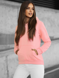 Damen Kapuzenpullover Puderrosa OZONEE JS/W02Z