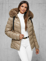 Damen Jacke Beige OZONEE JS/5M3138/62Z