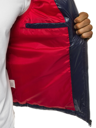 Herren Weste Dunkelblau OZONEE N/6105