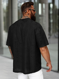 Herren T-shirt Schwarz OZONEE O/B1149