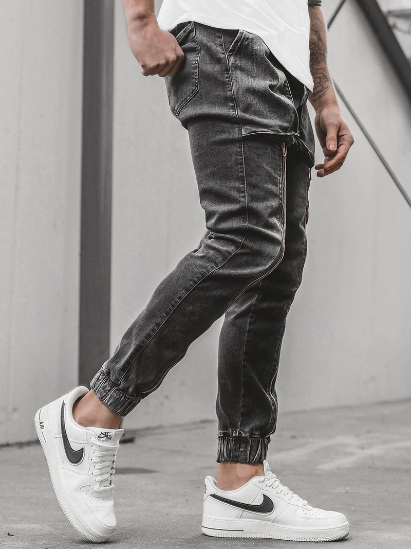 Herren Jeanshose Anthrazit OZONEE O/B5606