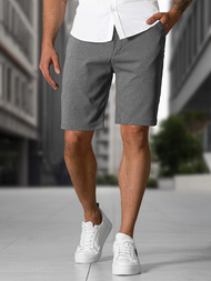 Herren Chino Shorts Dunkelgrau OZONEE DJ/4400