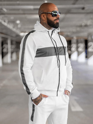 Herren Sportanzug Weiß OZONEE JS/8C8115/1Z