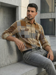 Herren Hemd Camel OZONEE NB/MC728KZ