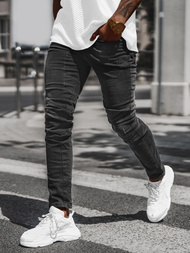 Herren Jeanshose Schwarz OZONEE NB/MP0025N