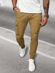 Herren Chino Jogger Beige OZONEE NB/MP0202KZ