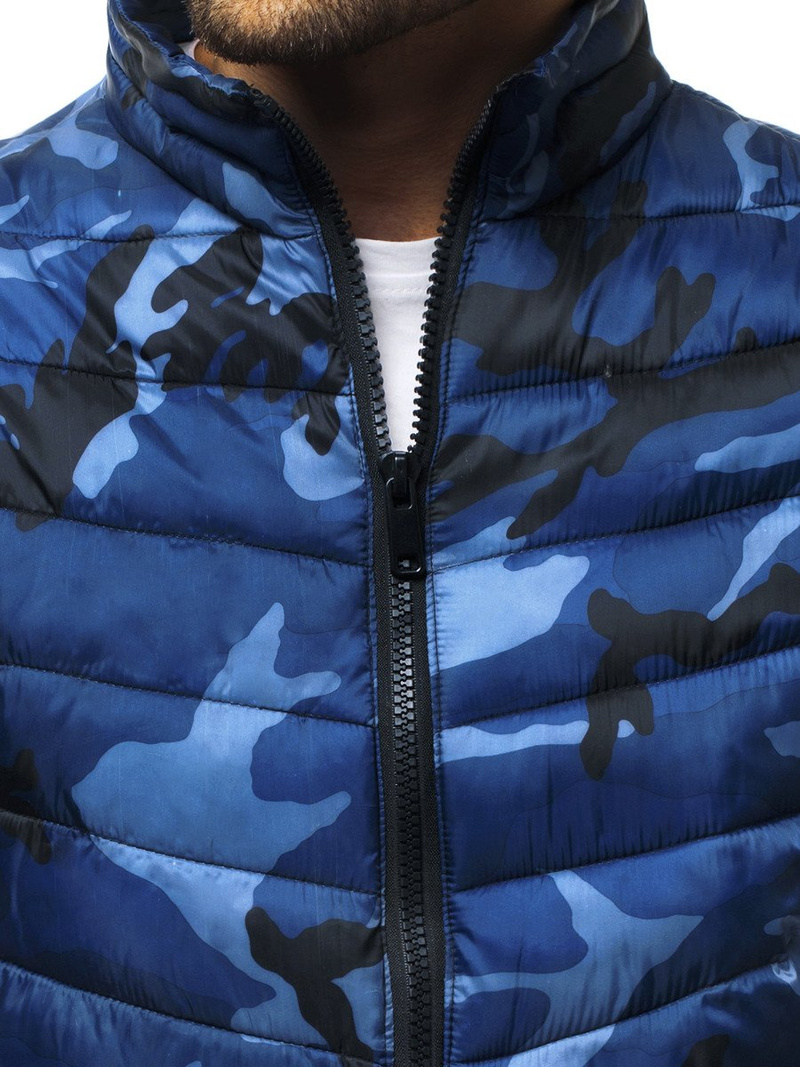 Herren Jacke Dunkelblau-Camo OZONEE JS/SM80Z