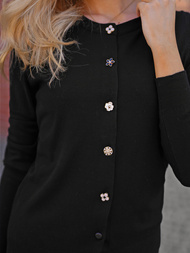 Damen Pullover Schwarz OZONEE JS/53B5210/3