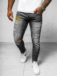 Herren Jeanshose Schwarz OZONEE NB/MP0047NZ