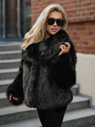 Damen Jacke Schwarz OZONEE JS/61M8515/392