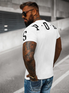 Herren T-shirt Weiß OZONEE O/8T1260/1