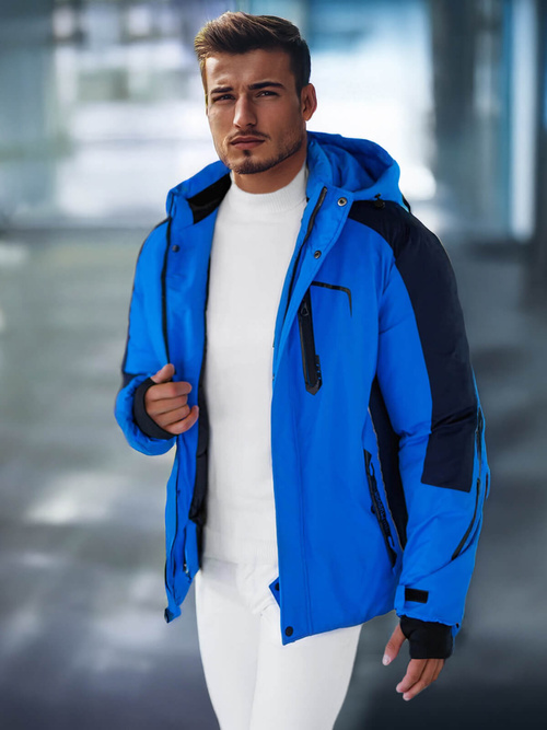 Herren Winterjacke Blau OZONEE JS/91M9905/184Z