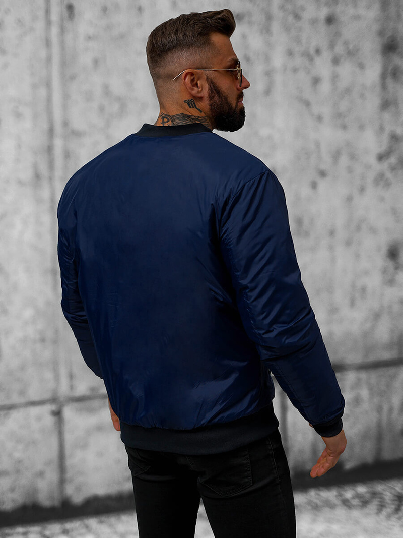 Herren Jacke Dunkelblau OZONEE JS/AK95Z