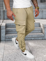 Herren Sporthose Beige OZONEE O/FF5026