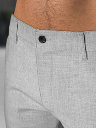 Herren Chino Shorts Grau OZONEE DJ/4400