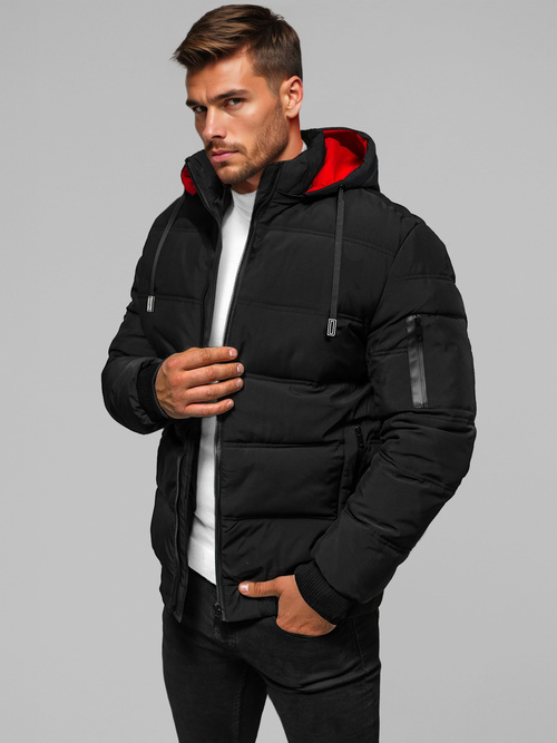 Herren Jacke Schwarz OZONEE JS/31M5003/B