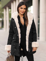 Damen Jacke Schwarz OZONEE JS/M763/392Z