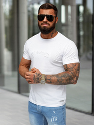 Herren T-shirt Weiß OZONEE O/QQ1386