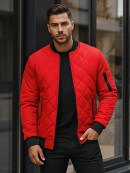 Herren Jacke Rot OZONEE JS/MY01Z