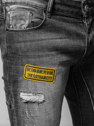 Herren Jeanshose Schwarz OZONEE NB/MP0047NZ