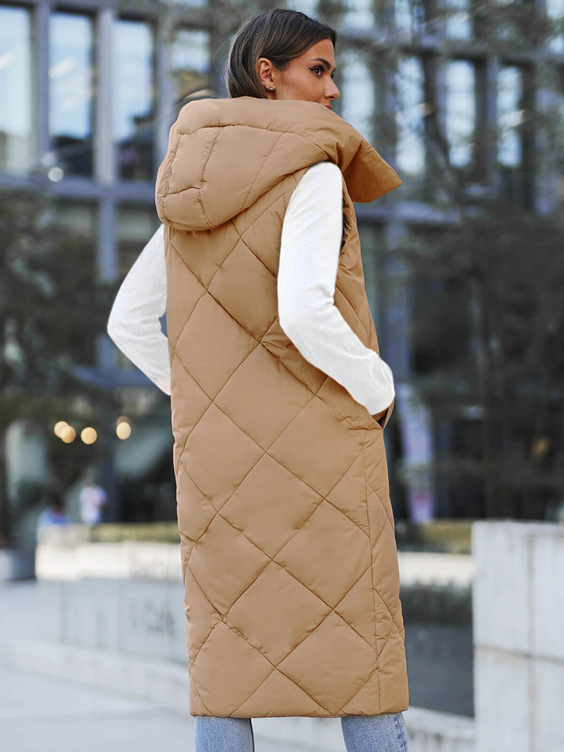 Damen Weste Camel OZONEE JS/5M3165/84