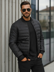 Herren Jacke Schwarz OZONEE JS/MY02Z 